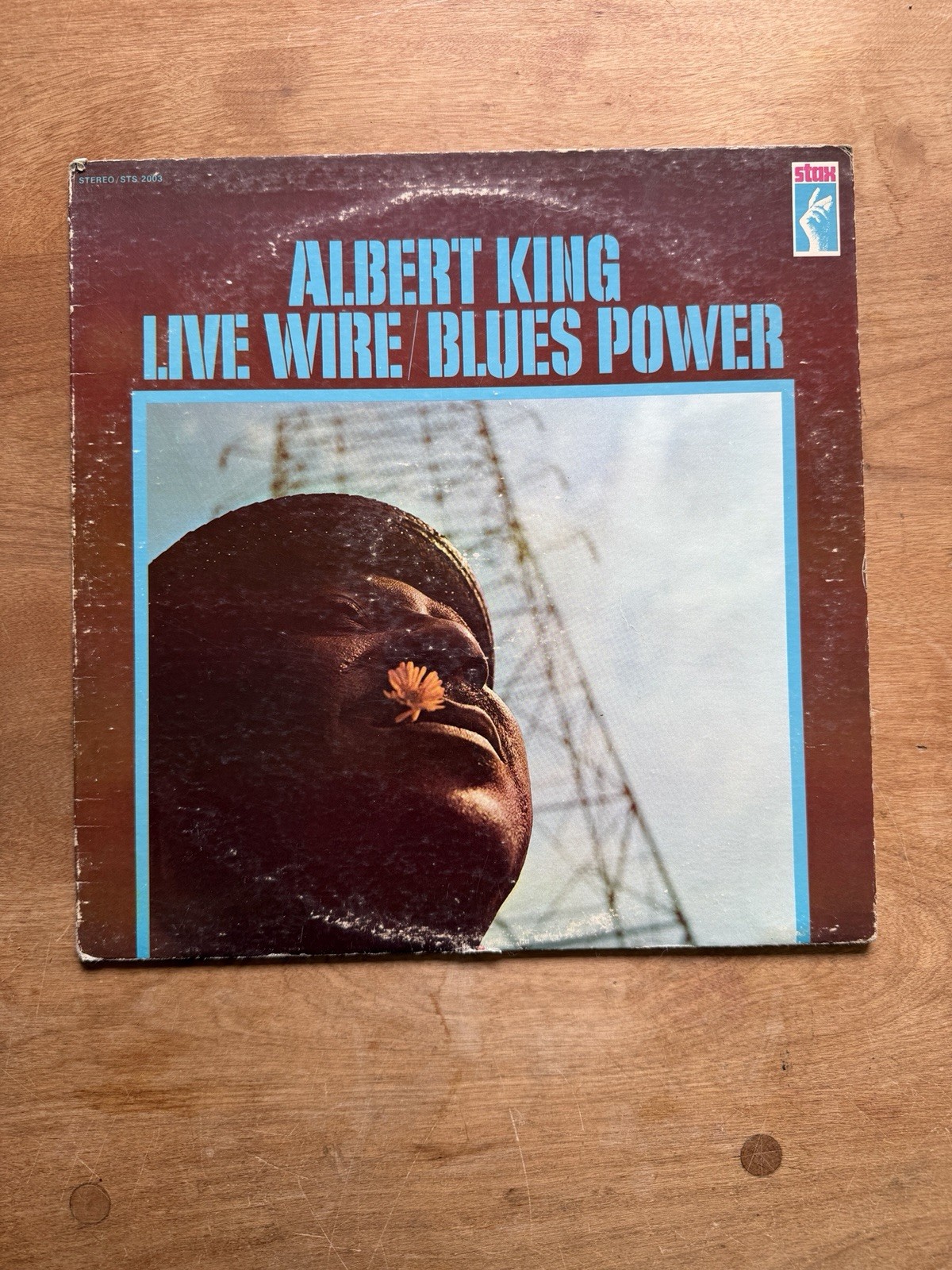 Albert King Live Wire Blues Power Stax STS-2003 1968 US 1st Press VG++/VG