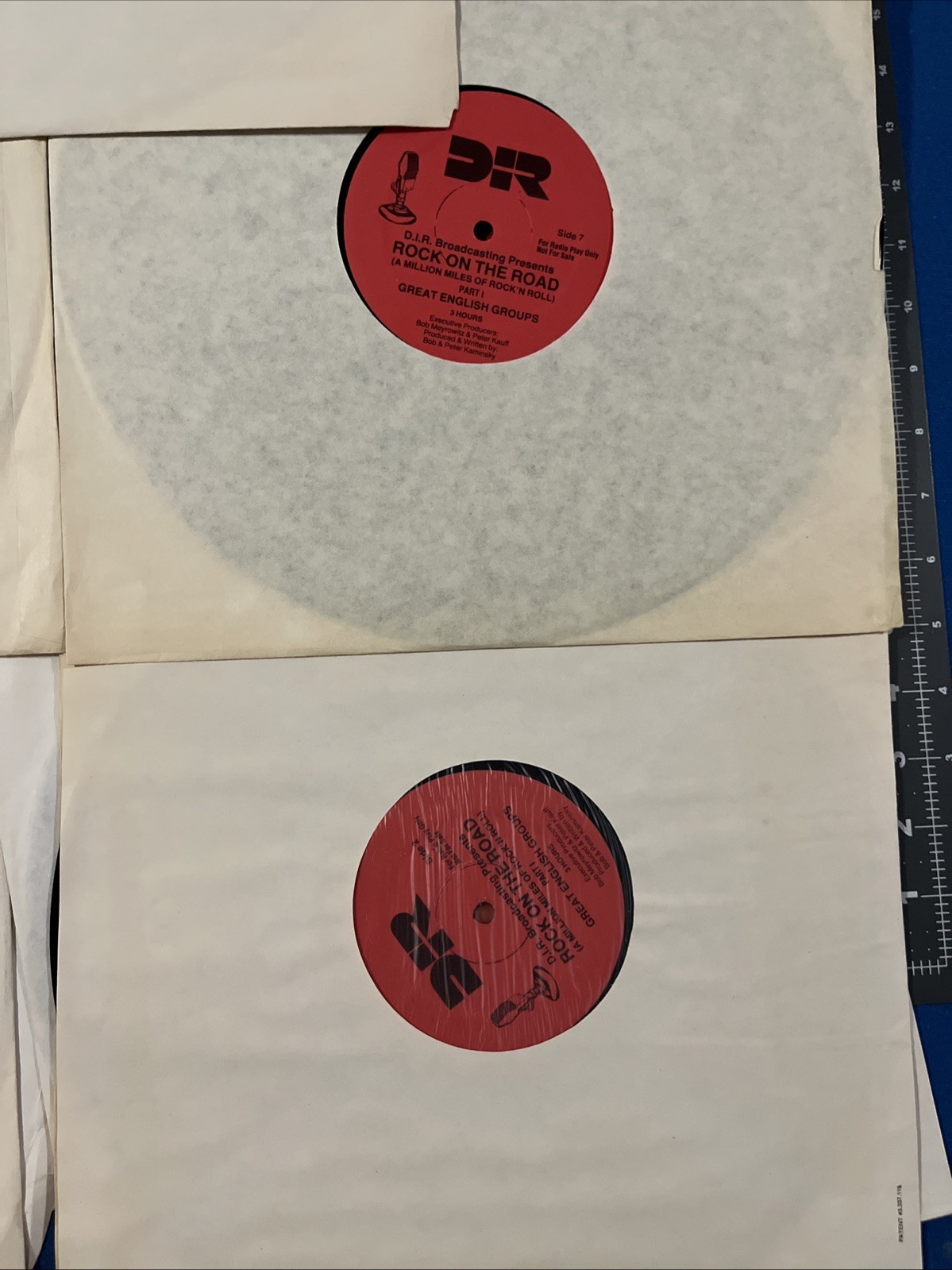 Rock On The Road Part I/II Great English Groups/American Bands 10-Lp Cue Sheets