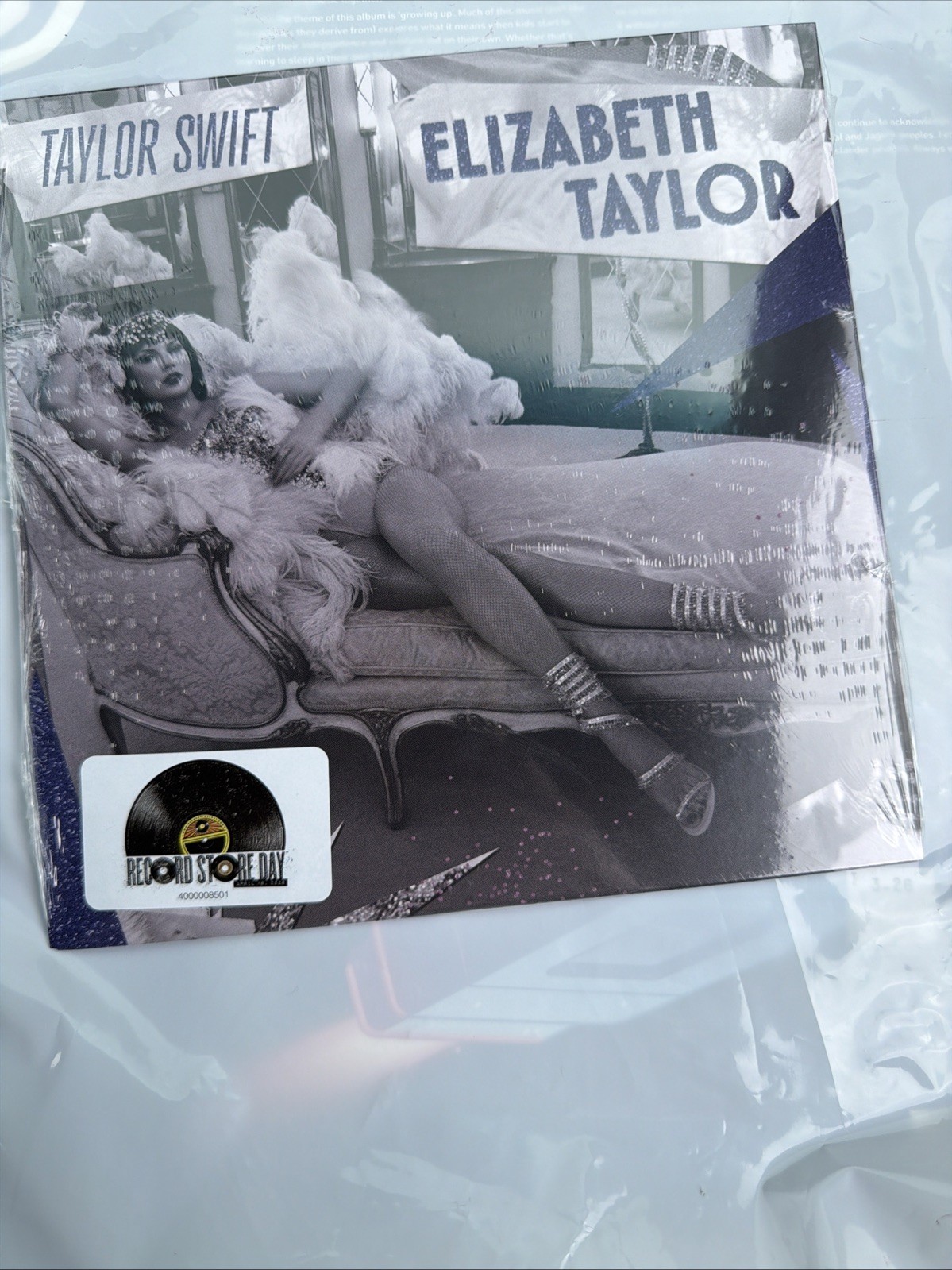 Taylor Swift Elizabeth Taylor 7 Vinyl RSD 2026 Free Media Mail Shipping Sealed