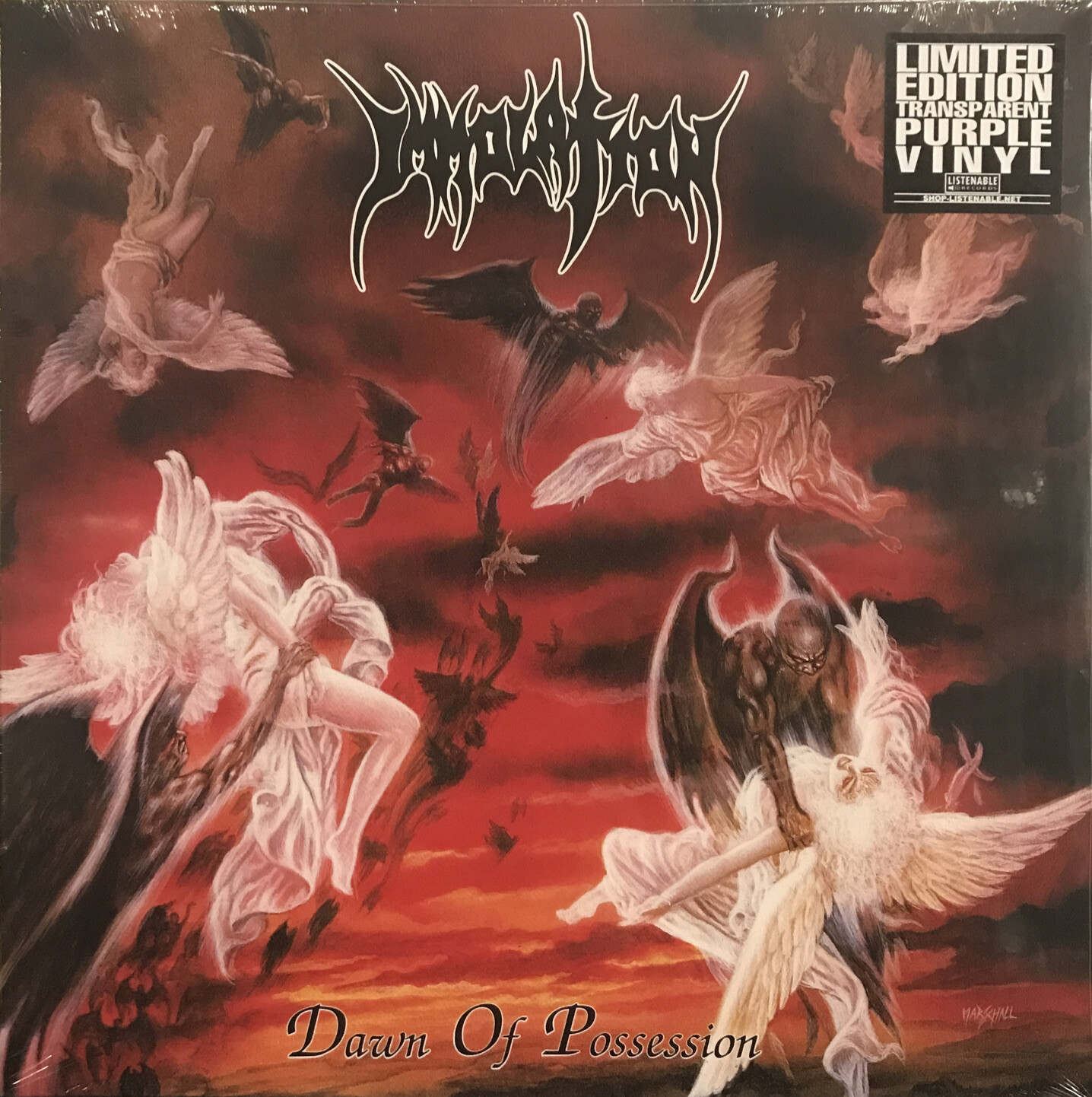Immolation – Dawn of Possession LP 2015 Listenable – POSH296 [Purple Vinyl] *FR