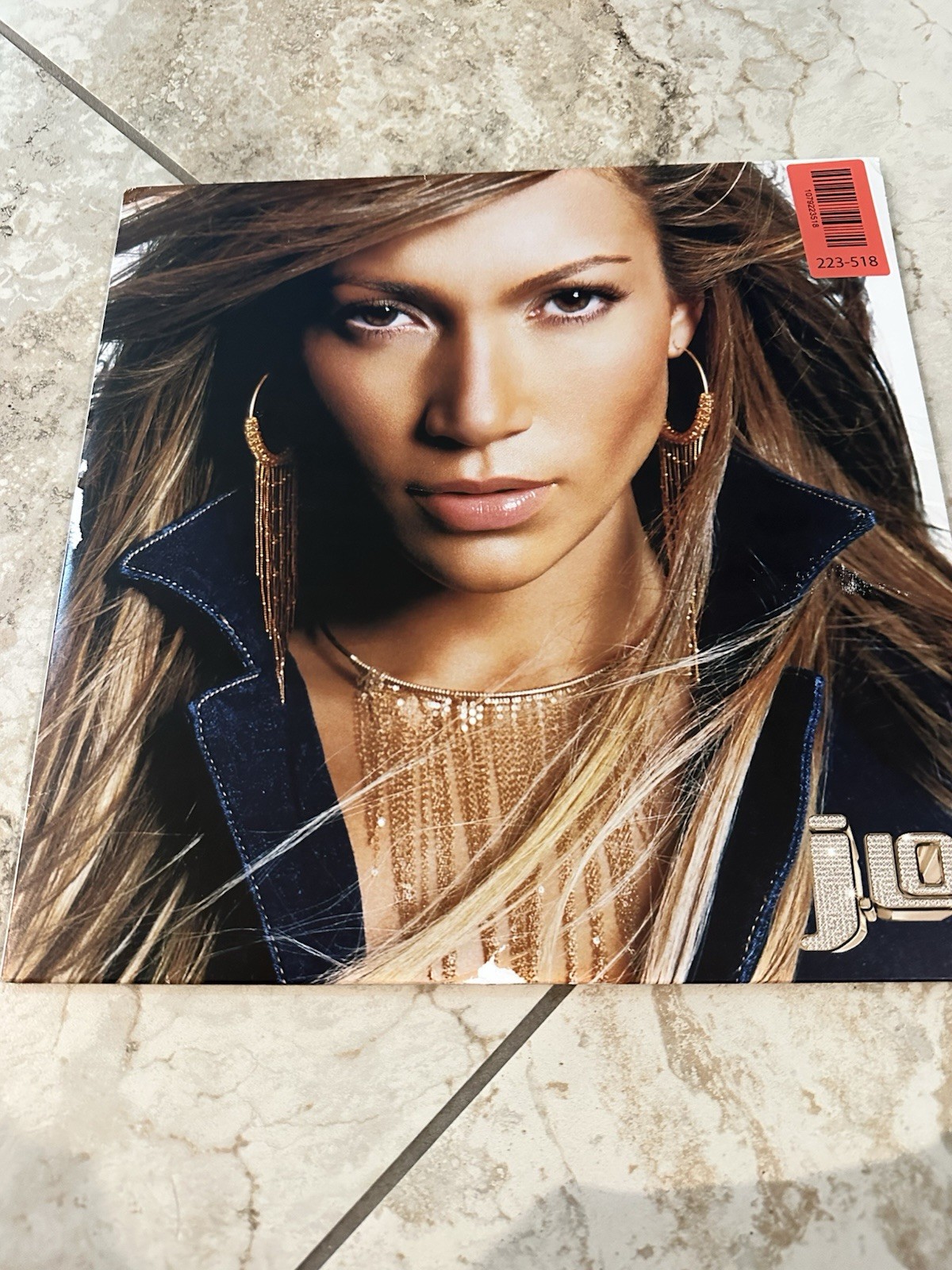 Jennifer Lopez – J.Lo LP *Cardboard Sleeve Has Sticker And Tape Residue