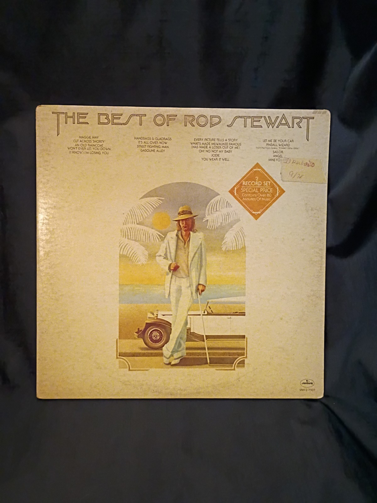 Rod Stewart The Best Of Rod Stewart Double Vinyl Lp Record Album 1973